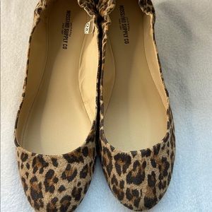 Mossimo Supply “Ona” animal print flats.